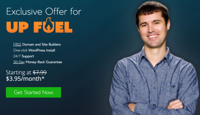 UpFuel Bluehost Offer